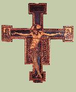 GIUNTA PISANO Crucifix swg Sweden oil painting artist